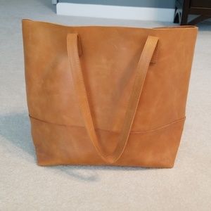 Able Mamuye Tote in cognac